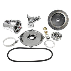 Complete+ Chrome VW (60 Or 75) AMP Alternator Conversion Kit for Type 1 and 2 : $304.95