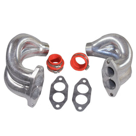 Dual Port End Castings with clamps and boots, PAIR : $71.95