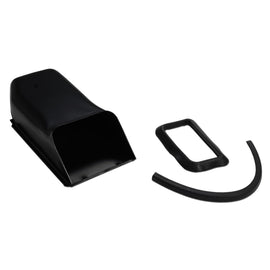 Black Lower Oil Cooler Doghouse Exhaust Tin : $16.95
