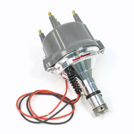 Pertronix Flame-Thrower Billet Distributor, w/Grey Cap and Ignitor II Electronic Ignition : $365.95