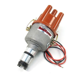 Pertronix Flame-Thrower CAST Distributor, w/ Vacuum Adv and Ignitor Electronic Ignition : $211.95